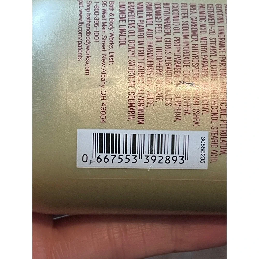 Bath & Body Works Dahlia Body Lotion Shea Vitamin E 24 Hr Moisture 8 Oz